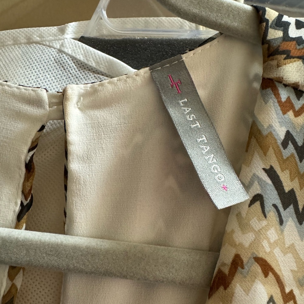 Last Tango Zigzag Patterned Top